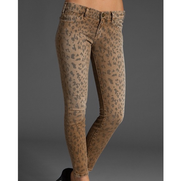 Current/Elliott Denim - Current/Elliott Leopard Jeans
